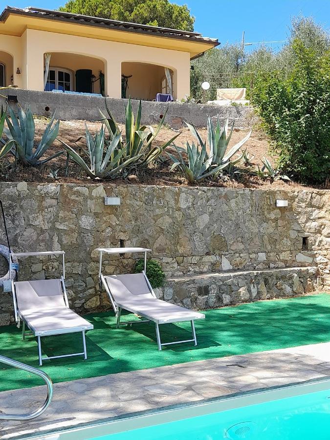 Villa Gualdo Piscina Vista Mare Capoliveri  Eksteriør billede